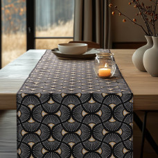 Beauty Home ΡΑΝΝΕΡ ΣΤΟΦΑ SCALE WAVE LUXURY   32 cm x 1,5 m