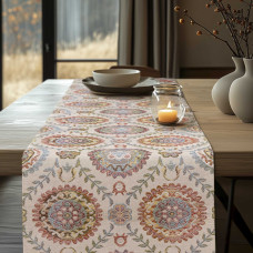 Beauty Home ΡΑΝΝΕΡ ΣΤΟΦΑ ΙΝΔΙΚΟΙ ΚΥΚΛΟΙ   32 cm x 2.5 m