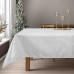 Beauty Home ΤΡΑΠΕΖΟΜΑΝΤΗΛΟ ΖΑΚΑΡ ΕΚΡΟΥ-ΑΣΗΜΙ   135 x 135 cm
