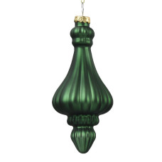 Beauty Home ΓΥΑΛΙΝΟ ΣΤΟΛΙΔΙ 6 x 13 CM ΜΑΤ ΠΡΑΣΙΝΟ