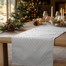 Beauty Home ΡΑΝΝΕΡ ΖΑΚΑΡ ΟΡΙΕΝΤΑΛ ΓΚΡΙ – ΑΣΗΜΙ   40 cm x 2,5 m