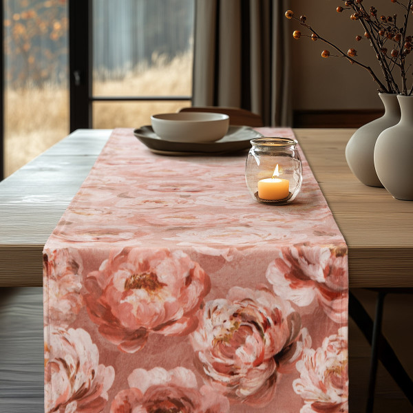 Beauty Home ΡΑΝΝΕΡ ΒΕΛΟΥΔΟ ROMANTIC PEONY DREAM   32 cm x 1,5 m