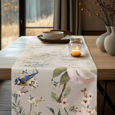 Beauty Home ΡΑΝΝΕΡ ΒΕΛΟΥΔΟ PEONY AND BIRD   32 cm x 1,5 m