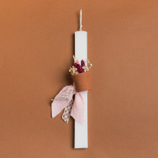 Beauty Home ΛΑΜΠΑΔΑ 33cm ΚΑΣΠΩ ΜΕ ΑΠΟΞΗΡΑΜΕΝΑ ΡΟΖ ΣΕ ΣΥΣΚΕΥΑΣΙΑ ΔΩΡΟΥ