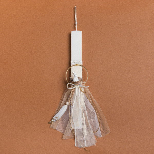 Beauty Home ΛΑΜΠΑΔΑ 33cm ΚΡΙΚΟΣ ΜΕ ΛΑΓΟ ΣΕ ΣΥΣΚΕΥΑΣΙΑ ΔΩΡΟΥ