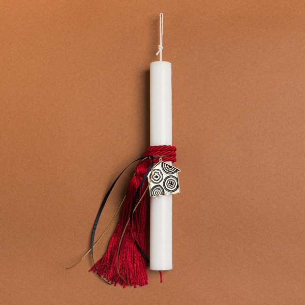 Beauty Home ΛΑΜΠΑΔΑ 33cm ΚΟΚΚΙΝΗ ΦΟΥΝΤΑ ΚΑΙ ΣΠΙΤΙ ΣΜΑΛΤΟ ΣΕ ΣΥΣΚΕΥΑΣΙΑ ΔΩΡΟΥ