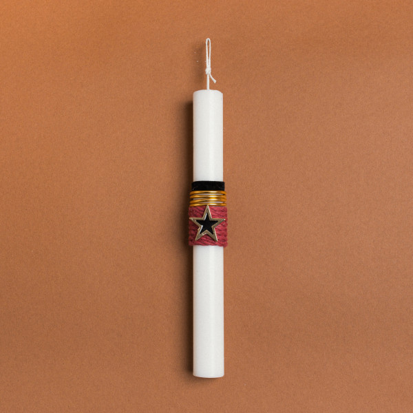 Beauty Home ΛΑΜΠΑΔΑ 25cm ΑΣΤΕΡΙ ΜΕΤΑΛΛΙΚΟ ΧΡΥΣΟ ΣΕ ΣΥΣΚΕΥΑΣΙΑ ΔΩΡΟΥ