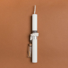 Beauty Home ΛΑΜΠΑΔΑ 25cm ΓΥΑΛΙΝΟ ΜΠΟΥΚΑΛΑΚΙ ΜΕ ΑΠΟΞΗΡΑΜΕΝΟ ΕΚΡΟΥ ΣΕ ΣΥΣΚΕΥΑΣΙΑ ΔΩΡΟΥ