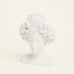 Beauty Home Βάζο Προτομή Λευκο17.3 x 11,7 x 23 cm