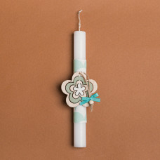 Beauty Home ΛΑΜΠΑΔΑ 25cm ΞΥΛΙΝΗ ΜΑΡΓΑΡΙΤΑ ΒΕΡΑΜΑΝ ΣΕ ΣΥΣΚΕΥΑΣΙΑ ΔΩΡΟΥ