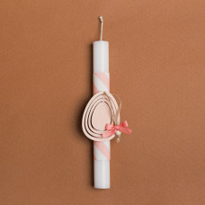 Beauty Home ΛΑΜΠΑΔΑ 25cm ΞΥΛΙΝΟ ΑΥΓΟ ΣΟΜΟΝ ΣΕ ΣΥΣΚΕΥΑΣΙΑ ΔΩΡΟΥ