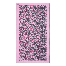 Beauty Home Πετσέτα θαλάσσης διπλής όψης Microfiber Art 2253 90x160 Ροζ