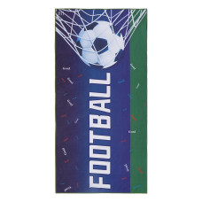 Beauty Home Πετσέτα θαλάσσης διπλής όψης παιδική Microfiber Αrt 2260 Μπλε,Πράσινο