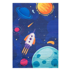 Beauty Home Χαλί παιδικό Fun Art 9549 160x230 Μπλε