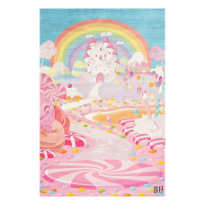 Beauty Home Χαλί παιδικό Fun Art 9572 160x230 Ροζ