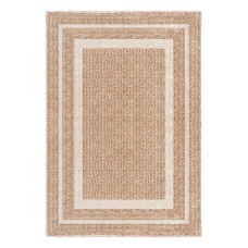 Beauty Home Πατάκι Tropic Art 9138 65x150 Μπεζ,Λευκό