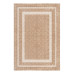 Beauty Home Πατάκι Tropic Art 9138 65x150 Μπεζ,Λευκό
