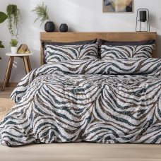 Beauty Home Σετ σεντόνια μονά με λάστιχο Eris Art 12258 100x200+30 Πράσινο