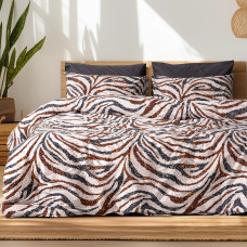 Beauty Home Σετ σεντόνια υπέρδιπλα Rea Art 12259 230x260 Ανθρακί