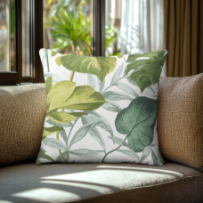Beauty Home Μαξιλαροθήκη ΤΡΟΠΙΚΑ ΦΥΛΛΑ   40 x 40 cm
