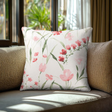 Beauty Home Μαξιλαροθήκη ΑΝΘΗ ΙΡΙΔΑ ΚΑΙ ΦΡΕΖΙΑ   45 x 45 cm