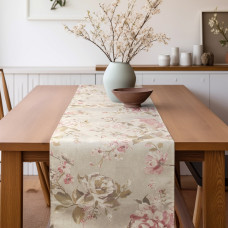 Beauty Home ΡΑΝΝΕΡ ΚΛΑΣΙΚΟ ΦΛΟΡΑΛ ΜΠΕΖ   32 cm x 1,5 m