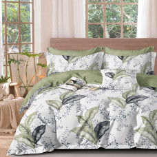 Beauty Home Σετ σεντόνια υπέρδιπλα με λάστιχο Art 12277 Adelina 165x200+30 Λαδί