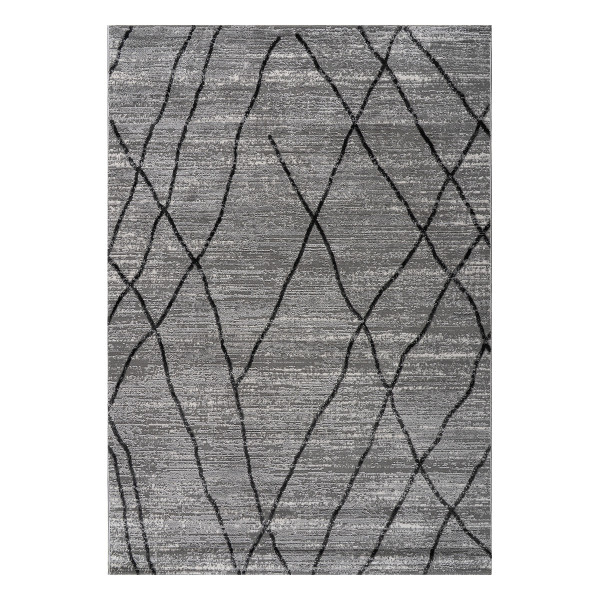 Beauty Home Χαλί Serena Art 9833 Γκρι 133x190