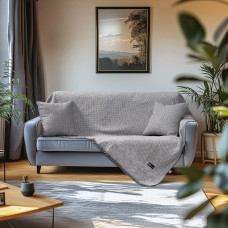 Beauty Home Ριχτάρια σετ 3τμχ Art 8640 (170x170+170x240+170x290) Γκρι