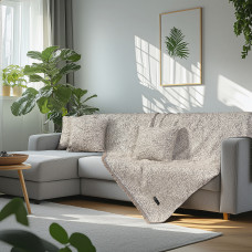 Beauty Home Ριχτάρι Μονοθέσιο Art 8641 170x170 Εκρού