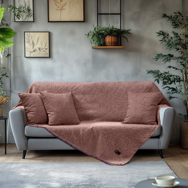 Beauty Home Μαξιλαροθήκη διακοσμητική Art 8644 45x45 Σάπιο Μήλο