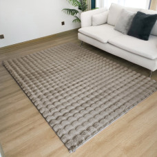 Beauty Home Χαλί Bubble Art 9663 200x250 Μόκα