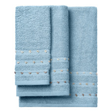 Beauty Home Σετ πετσέτες Art 3464 Σετ 3τμχ Σιέλ