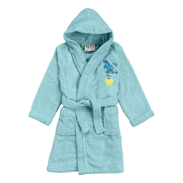 Beauty Home Μπουρνούζι βρεφικό-παιδικό Art 5417 3-4 ετών Σιελ