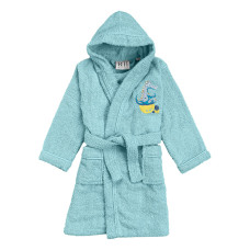 Beauty Home Μπουρνούζι βρεφικό-παιδικό Art 5418 2-3 ετών Σιελ