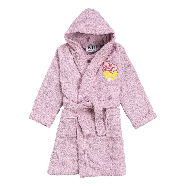 Beauty Home Μπουρνούζι βρεφικό-παιδικό Art 5420 2-3 ετών Λιλά