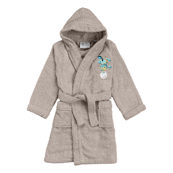 Beauty Home Μπουρνούζι βρεφικό-παιδικό Art 5423 2-3 ετών Γκρι
