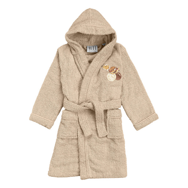 Beauty Home Μπουρνούζι βρεφικό-παιδικό Art 5425 2-3 ετών Μπεζ