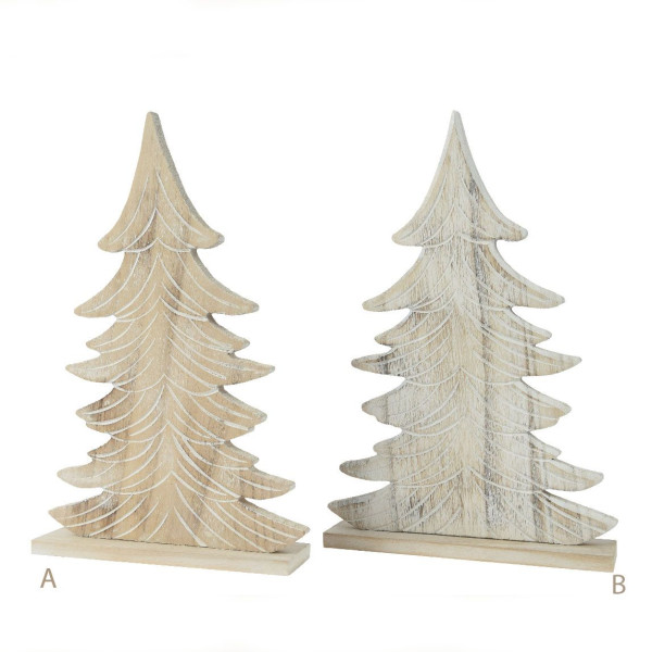 Beauty Home Διακοσμητικό Ξύλινο Δέντρο 23 x 7 x 35.5 cm      B