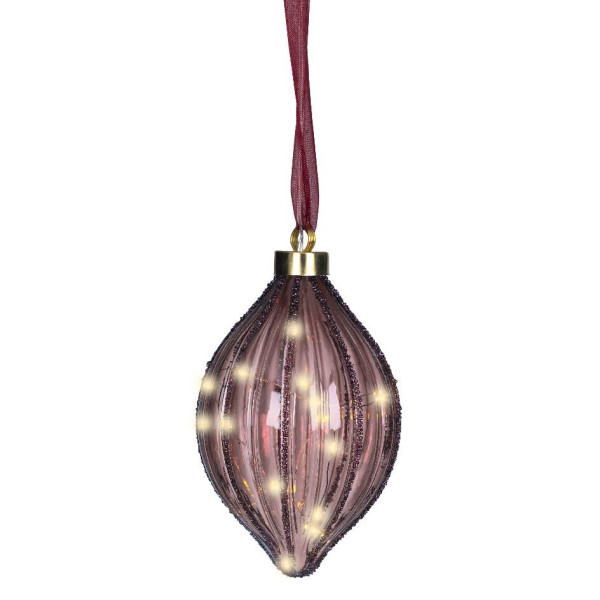 Beauty Home Φανάρι Εσωτερικού Χώρου Με LED  Ø12.5 x 21 cm