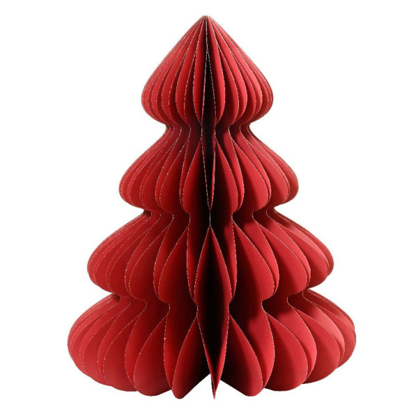 Beauty Home Χάρτινο Δέντρο ΚΟΚΚΙΝΟ 90 cm Φ72