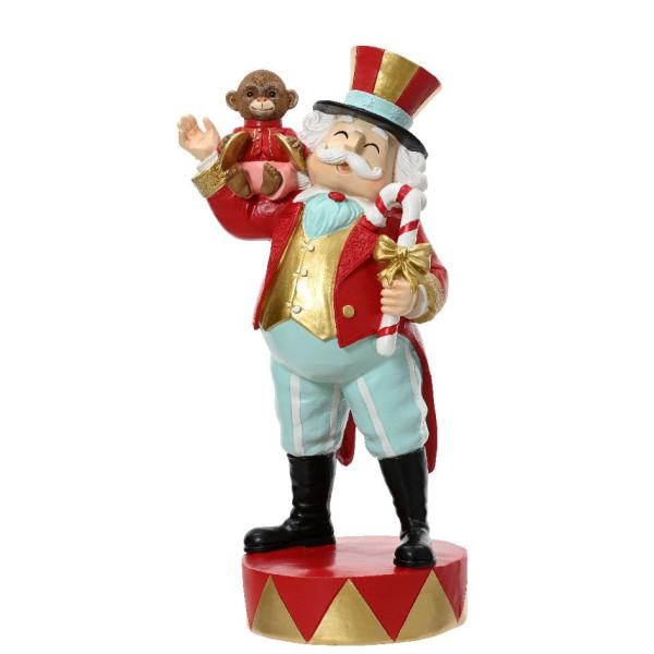 Beauty Home Διακοσμητικό τσίρκου 16.5 x 20.5 x 43 cm