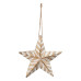 Beauty Home Ξύλινο Αστέρι  Σκαλιστό 13 cm