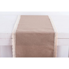 Beauty Home ΡΑΝΝΕΡ ΥΦΑΣΜΑΤΙΝΟ ΜΕ ΔΑΝΤΕΛΑ 30 cm x 1.5m