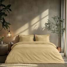 Beauty Home Σετ παπλωματοθήκη μονή Art 1700 Harmony 170x250 Κρεμ