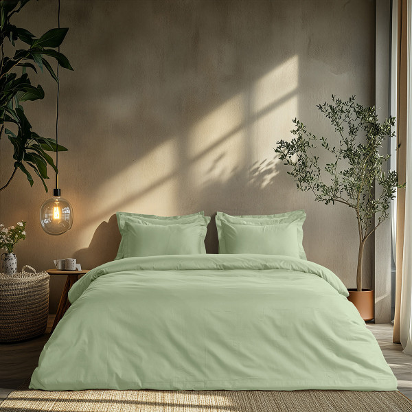 Beauty Home Σετ σεντόνια μονά με λάστιχο Art 1700 Harmony 110x200+30 Βεραμάν