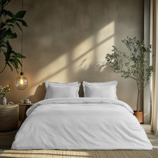 Beauty Home Σετ σεντόνια μονά με λάστιχο Art 1700 Harmony 110x200+30 Λευκό