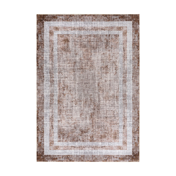 Beauty Home Πατάκι Breeze Art 9157 65x140 Μπεζ,Λευκό