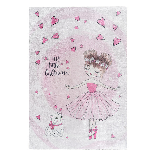 Beauty Home Χαλί παιδικό Fun Art 9591 160x230 Ροζ