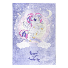 Beauty Home Χαλί παιδικό Fun Art 9593 120x180 Λιλά